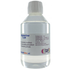 Liquid glycerine 1.26 Food grade 630 gram (500 ml)