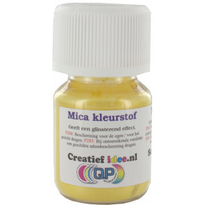 Mica pigment Yellow powder 20ml