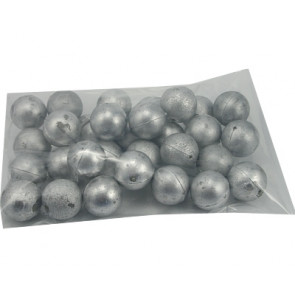 Metallic-colored plastic ball 20mm ML601 30 pieces