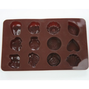 QP0035S silicone mold: Chocolates 1