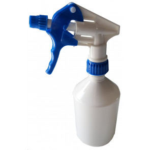 Trigger spray bottle 500ml white 28mm